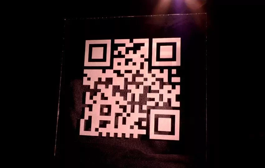 QR Code Marking on Acrylic