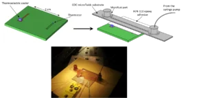 Fabrication process for microfluidic device