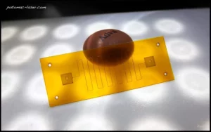 Polyimide microfluidic device.