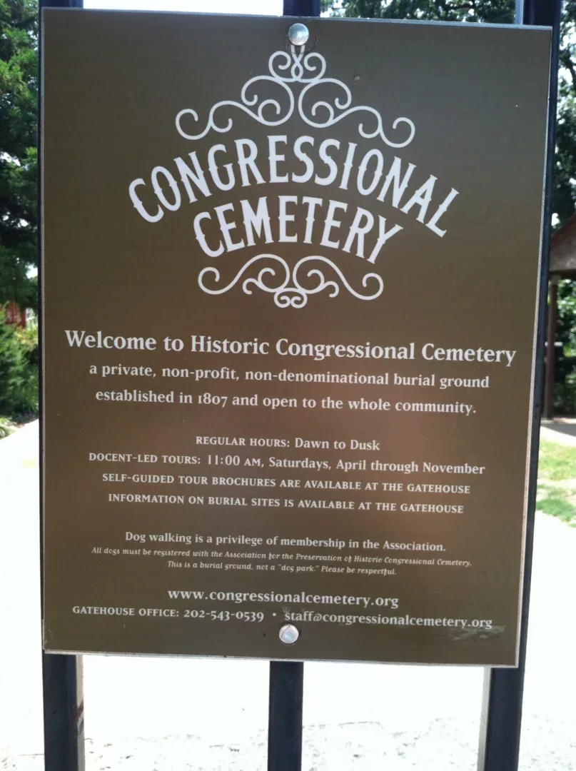 QR Codes Bring Black History to Life  at DC’s Congressional Cemetery