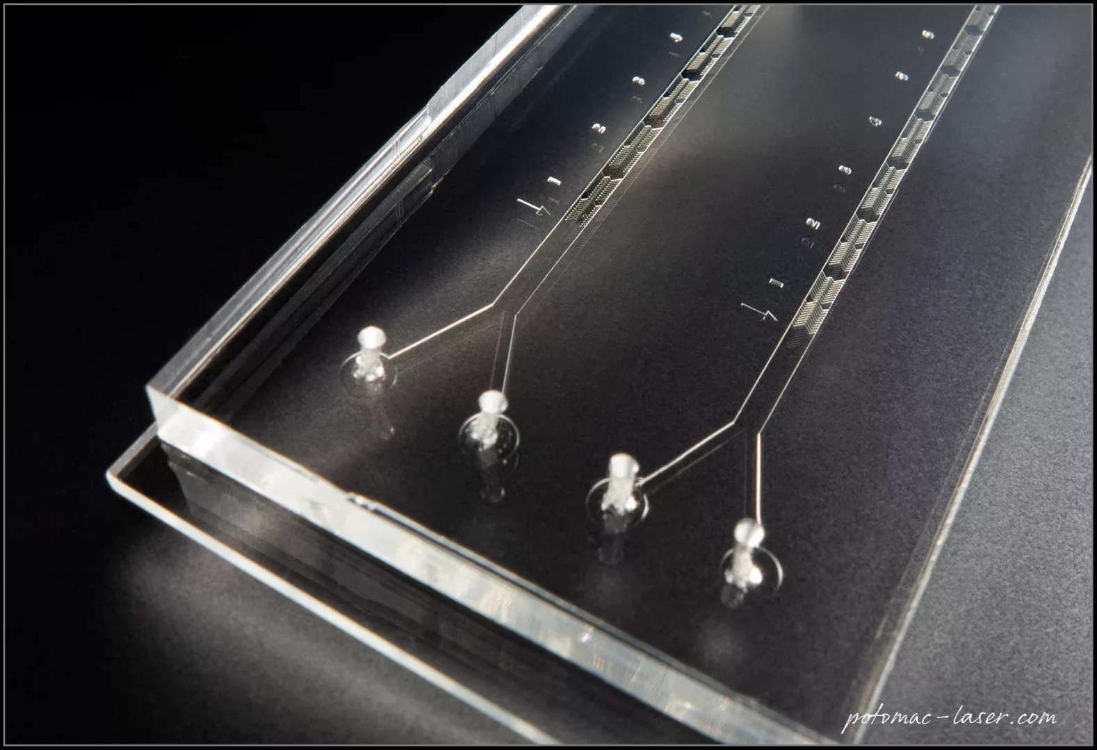 Rapid Turn Microfluidics – Herringbone mixer